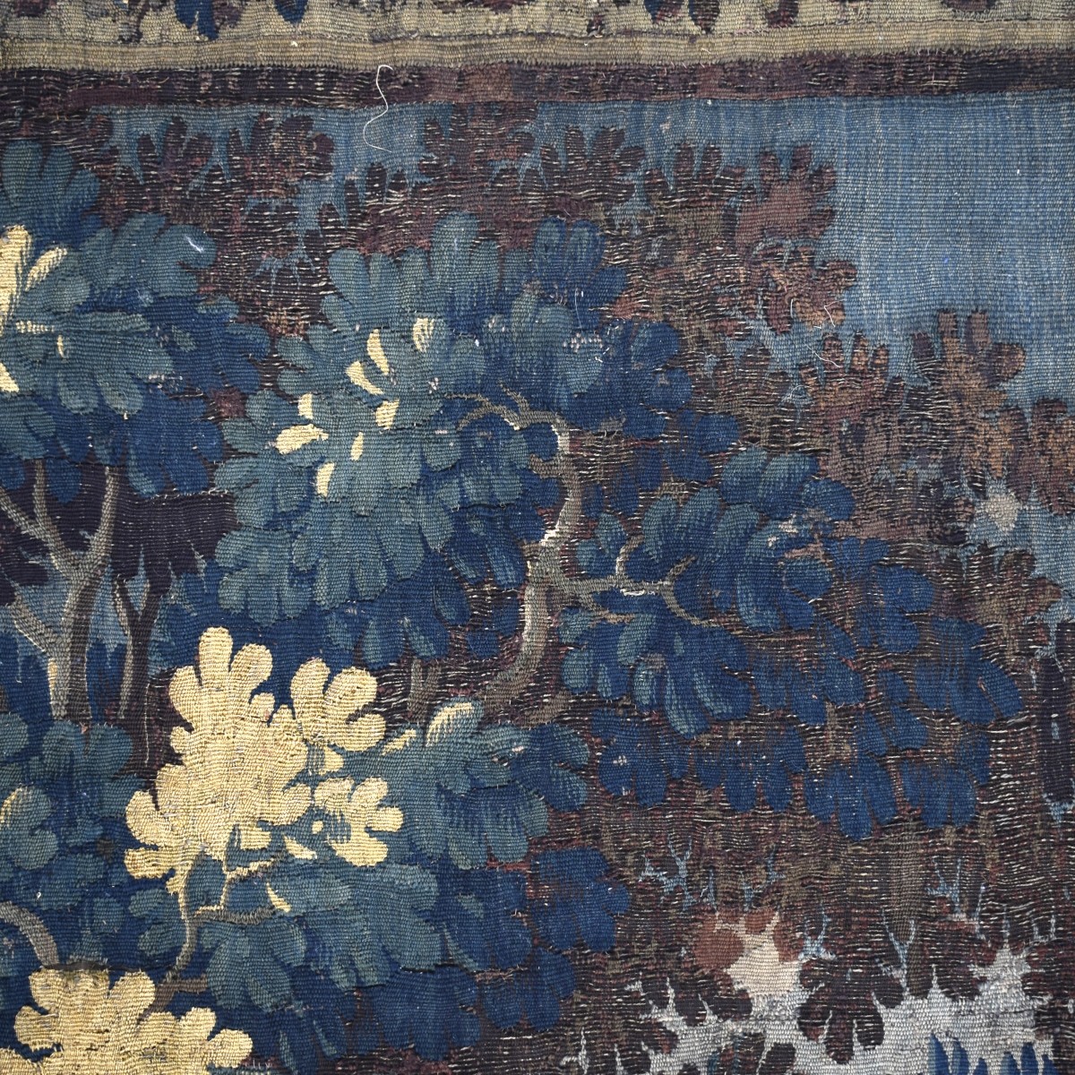 17th/18th C. Flemish Verdure Tapestry
