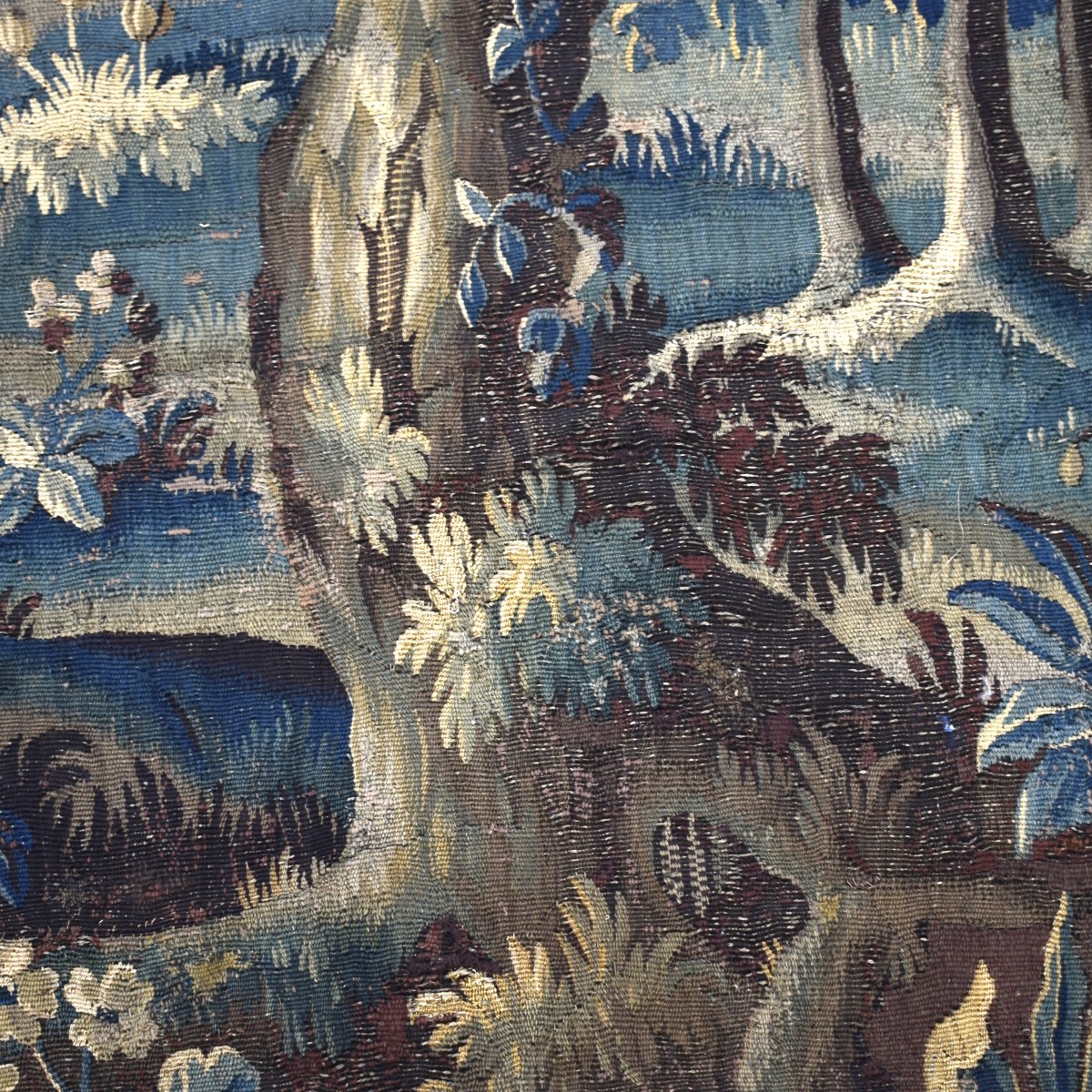 17th/18th C. Flemish Verdure Tapestry