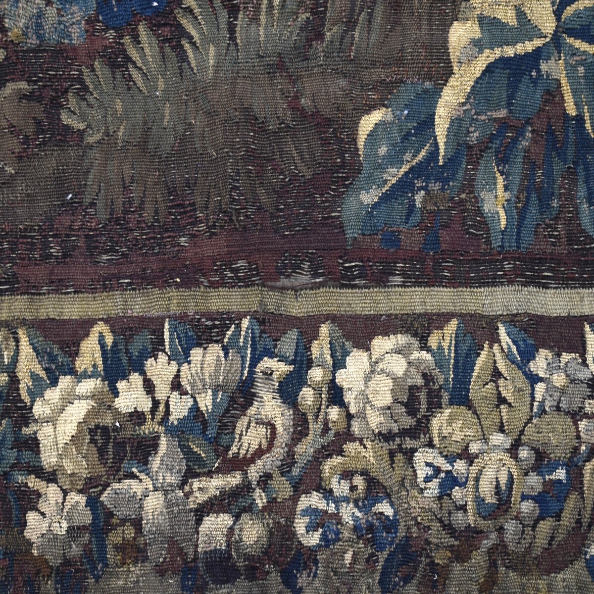 17th/18th C. Flemish Verdure Tapestry
