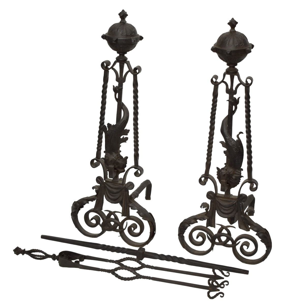 Hand Forged Wrought Iron Ardrions