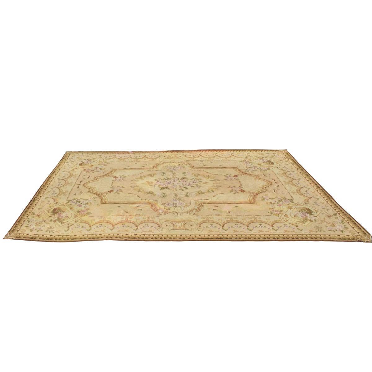 French Aubusson Woven Carpet