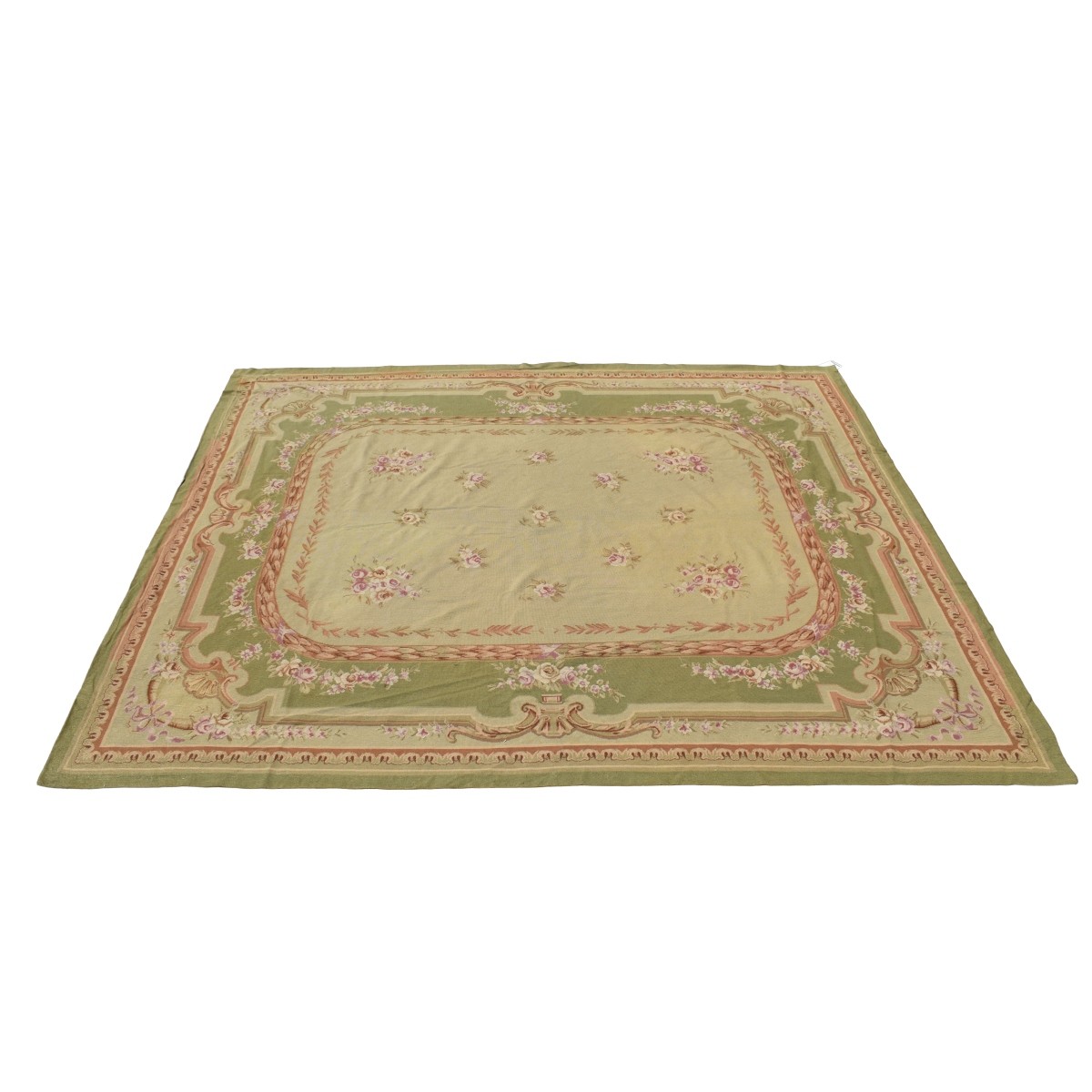 French Aubusson Woven Carpet