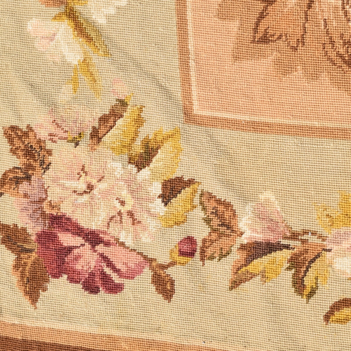 French Aubusson Woven Carpet