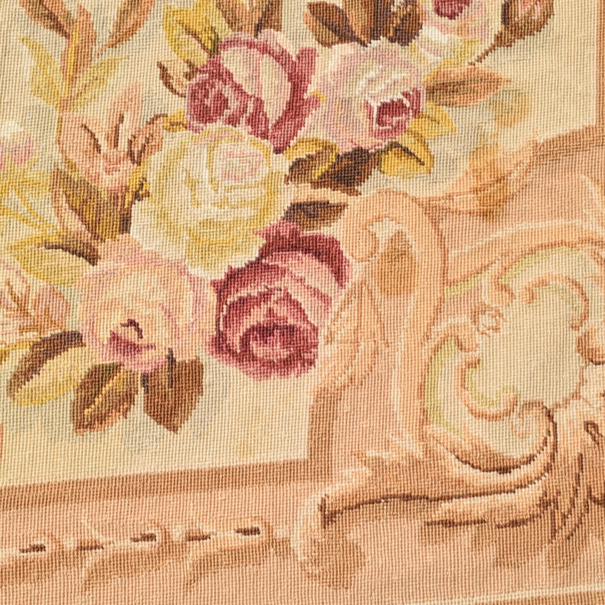 French Aubusson Woven Carpet