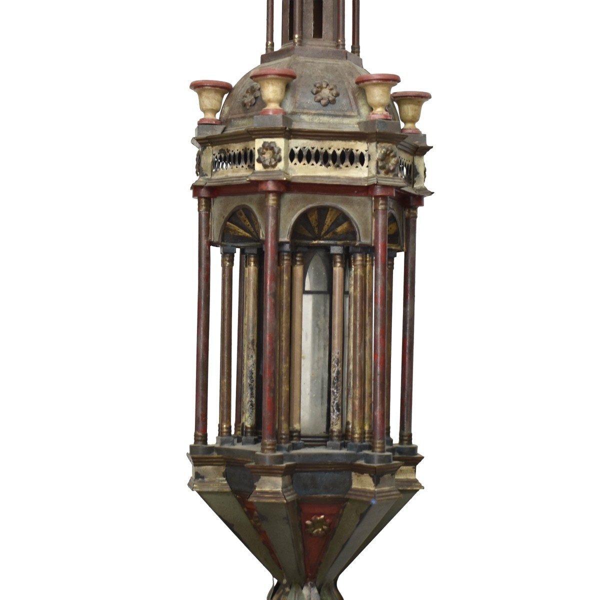 Venetian Baroque Style Standing Lanterns