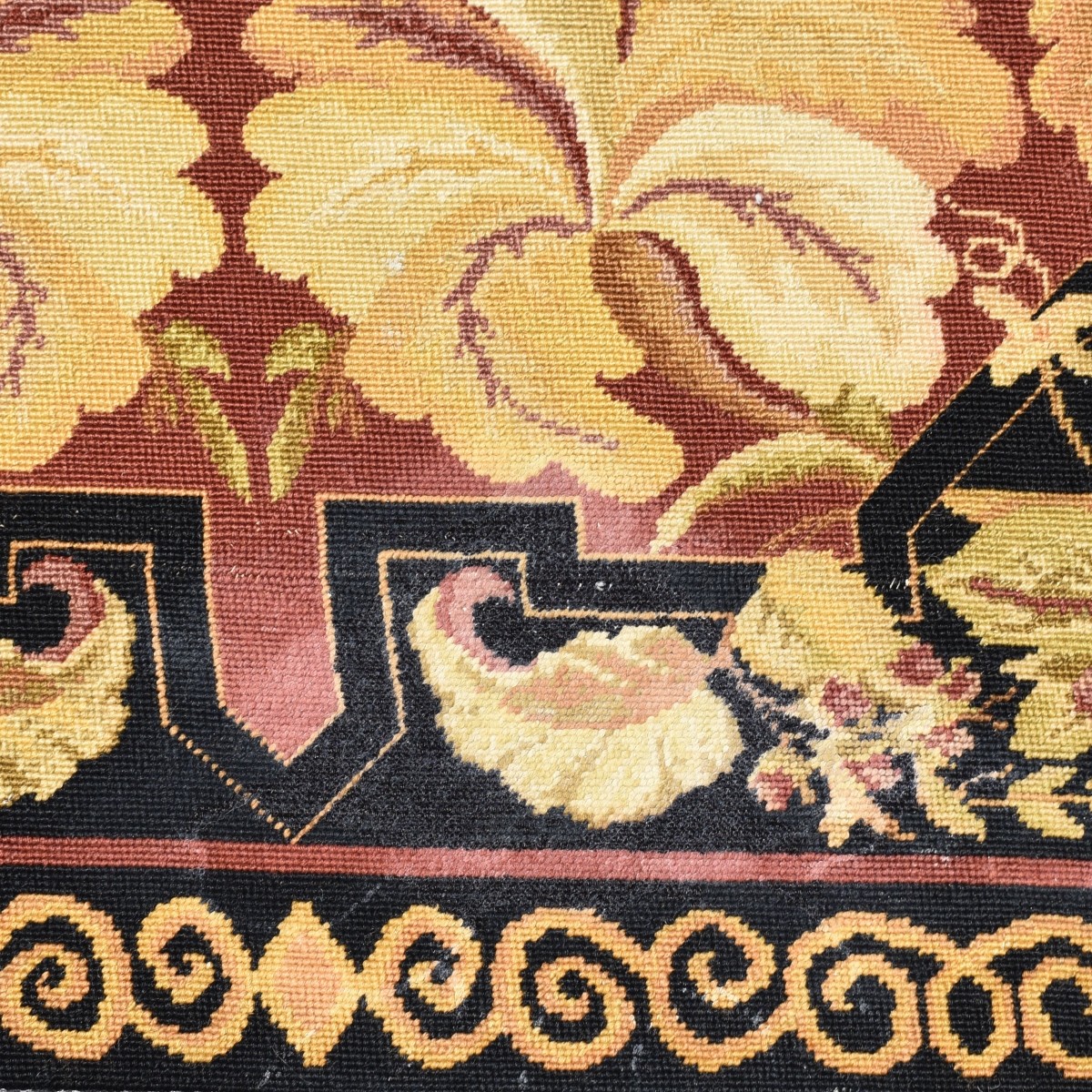 French Aubusson Woven Carpet