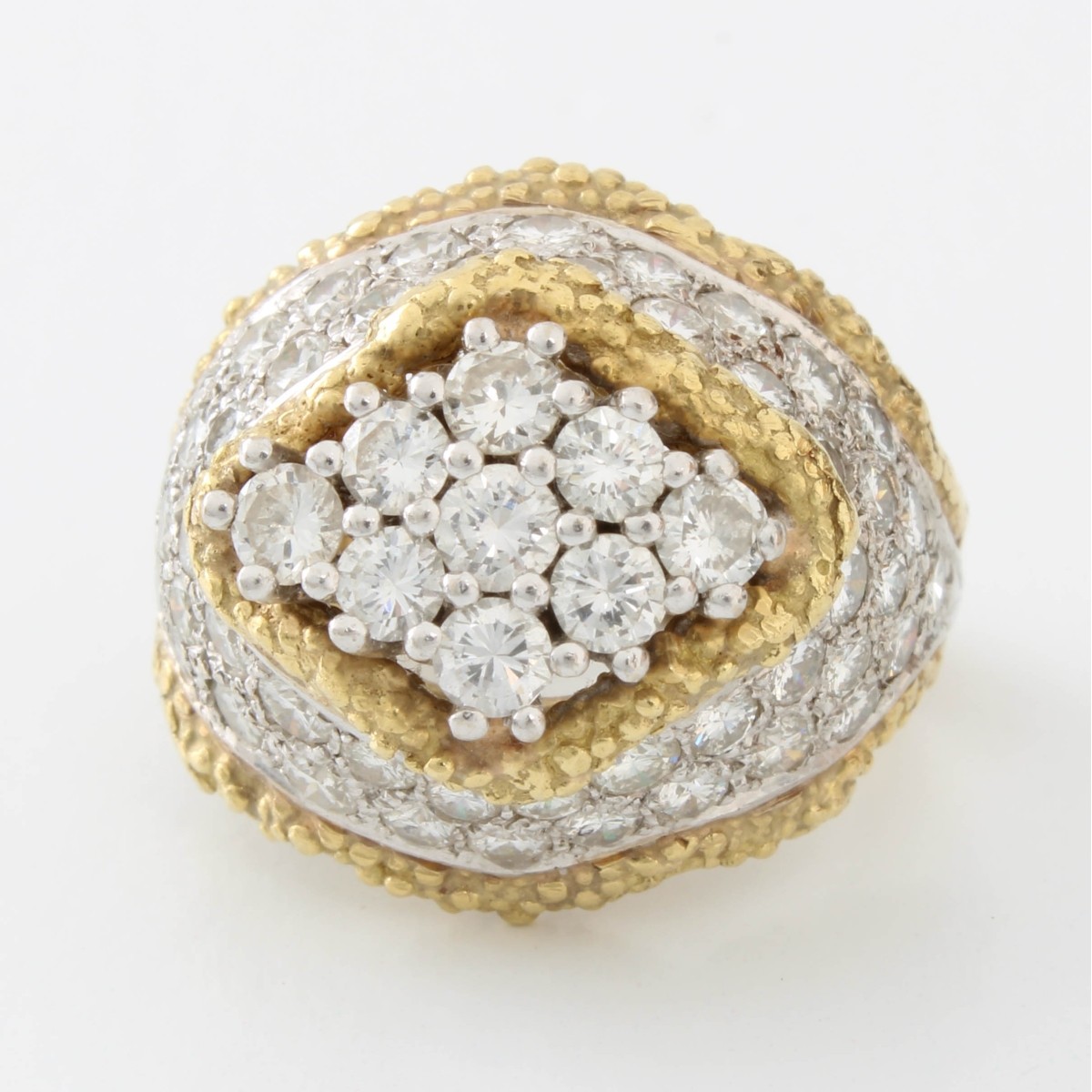 Diamond and 18K Ring