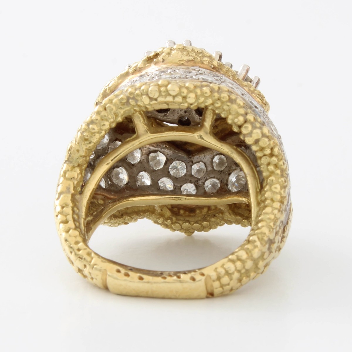 Diamond and 18K Ring