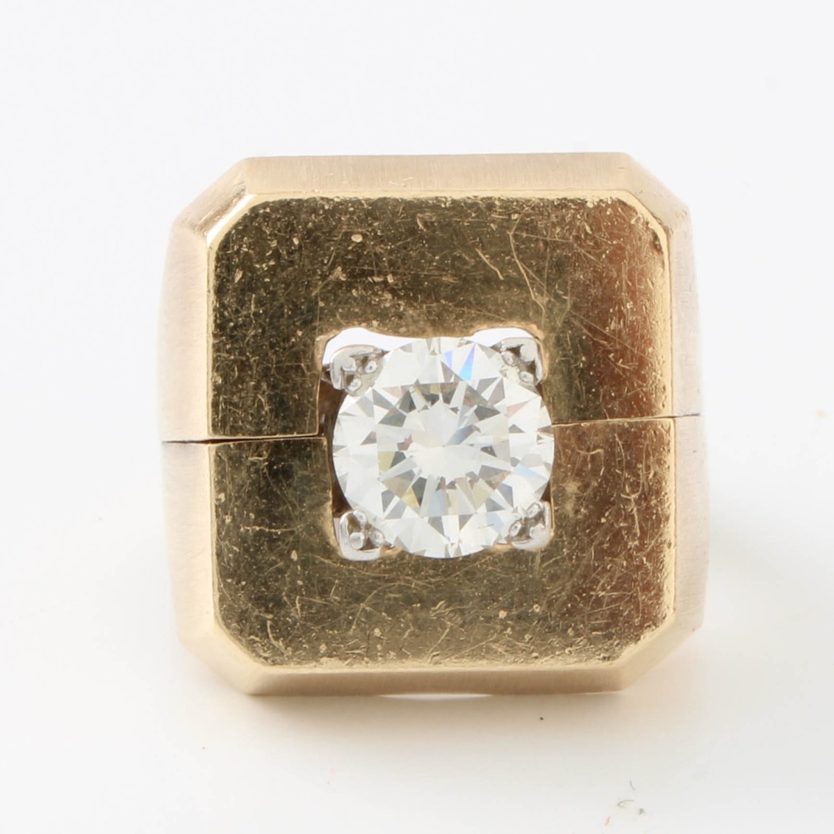 Diamond and 14K Ring