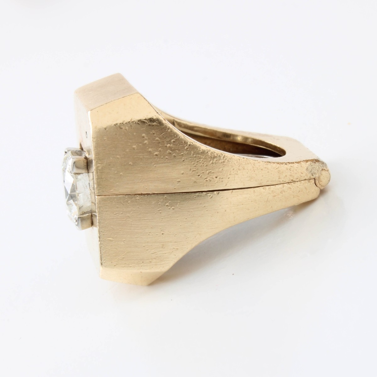 Diamond and 14K Ring