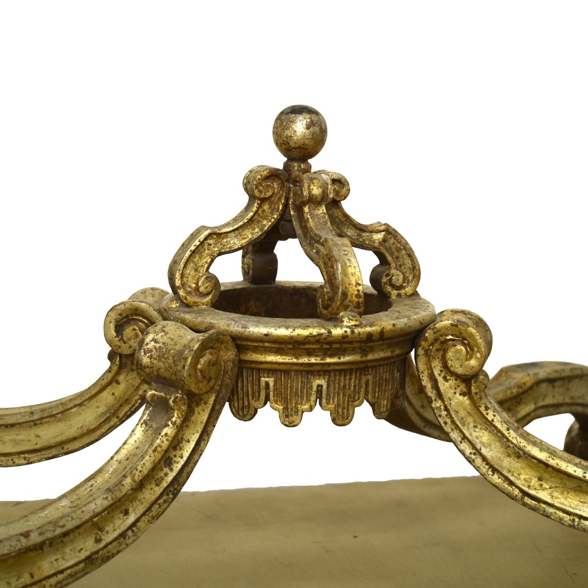 Vintage Italian Gilt Wood Bird Cage