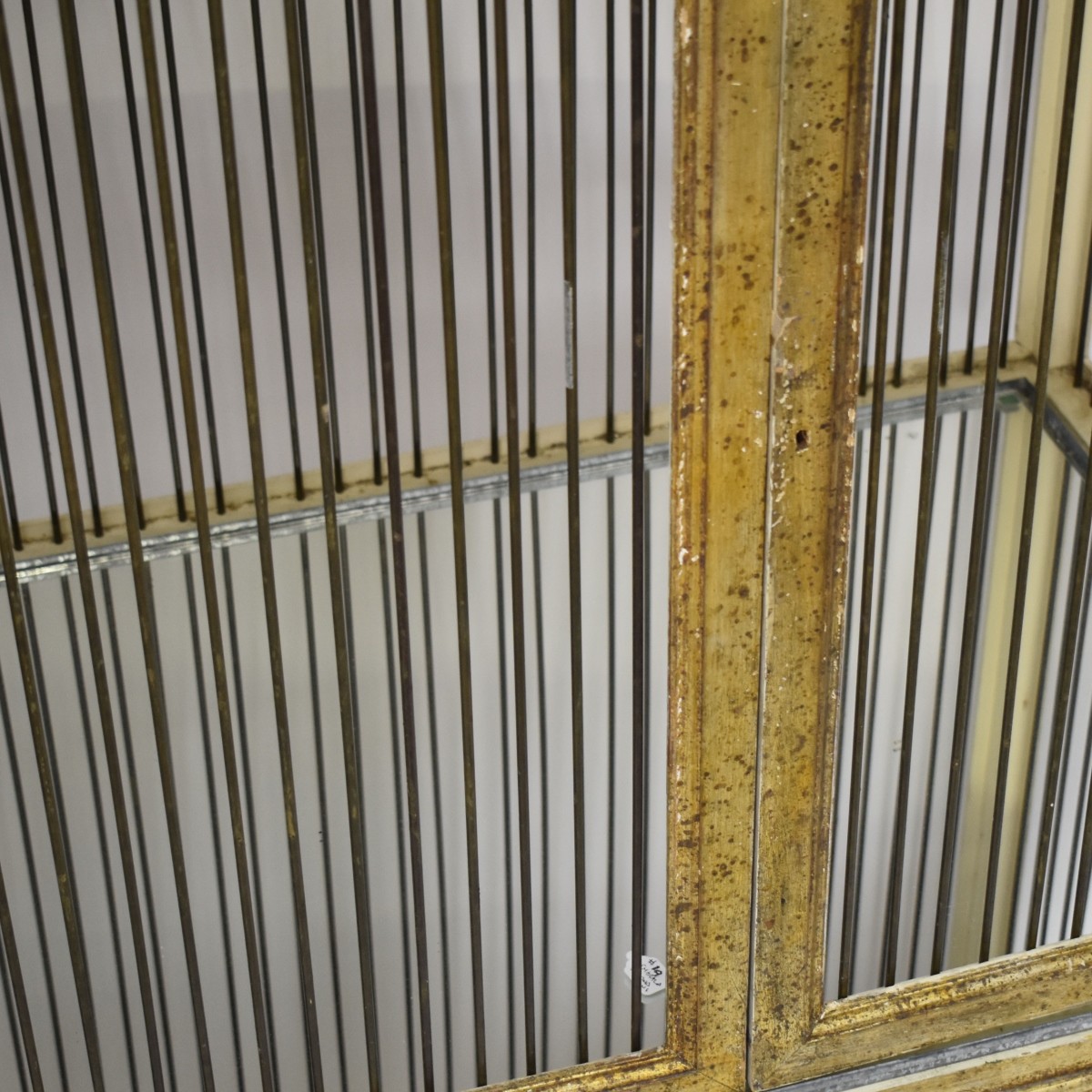 Vintage Italian Gilt Wood Bird Cage
