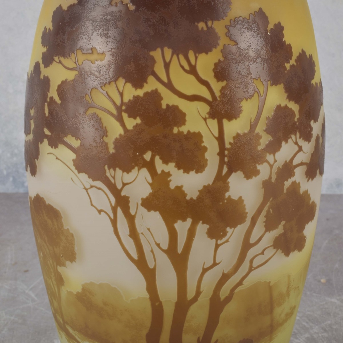Galle French Cameo Glass Vase
