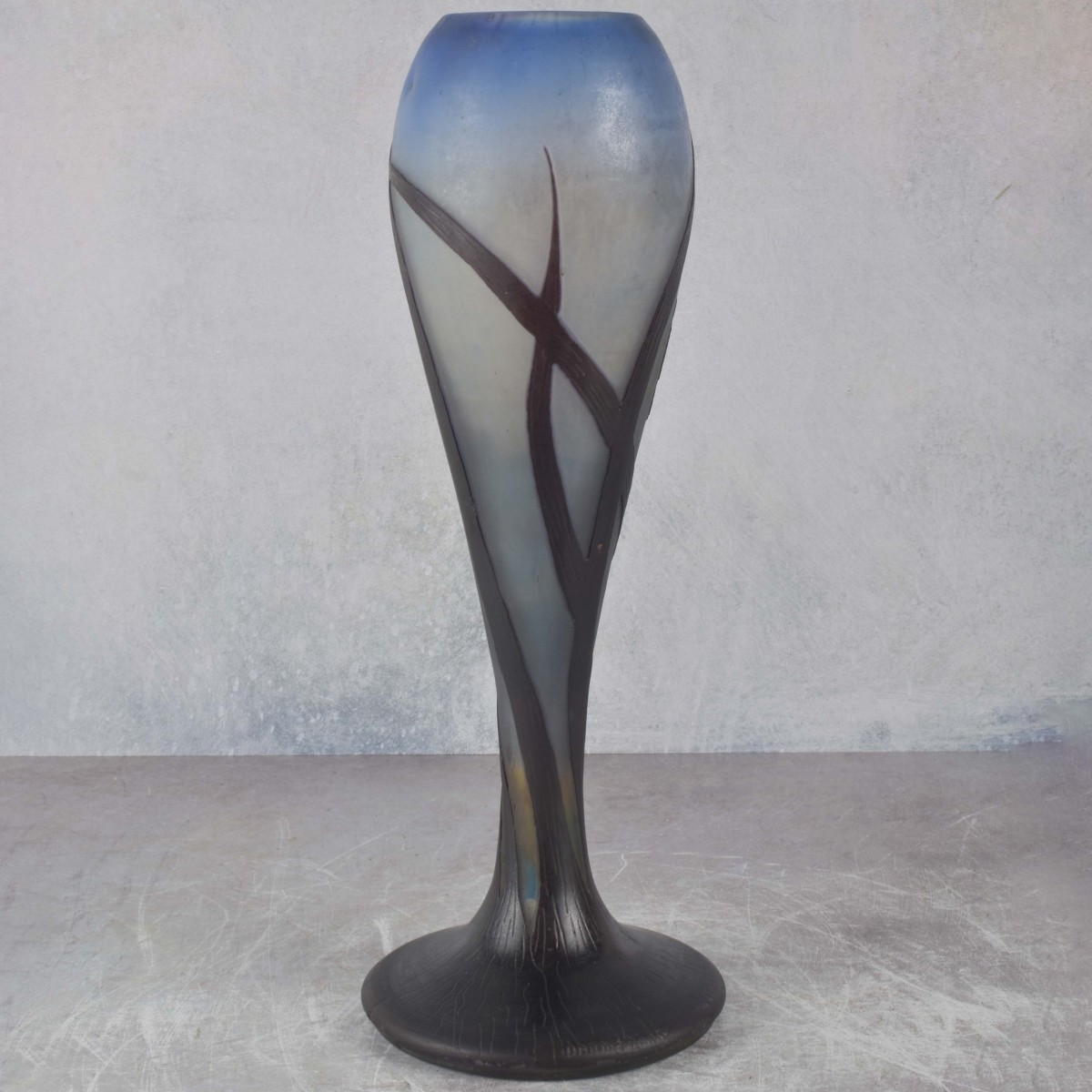Galle French Cameo Glass Vase