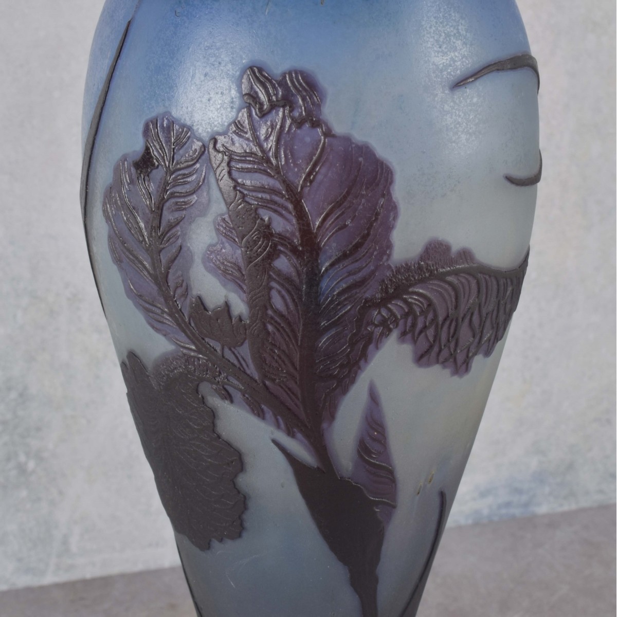 Galle French Cameo Glass Vase