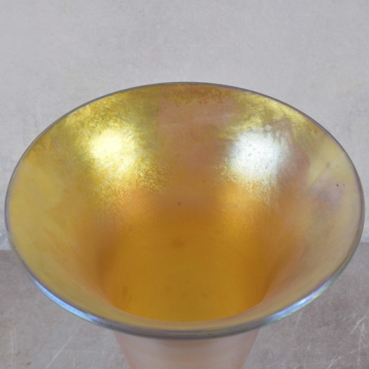 Tiffany New York Gold Aurene Glass