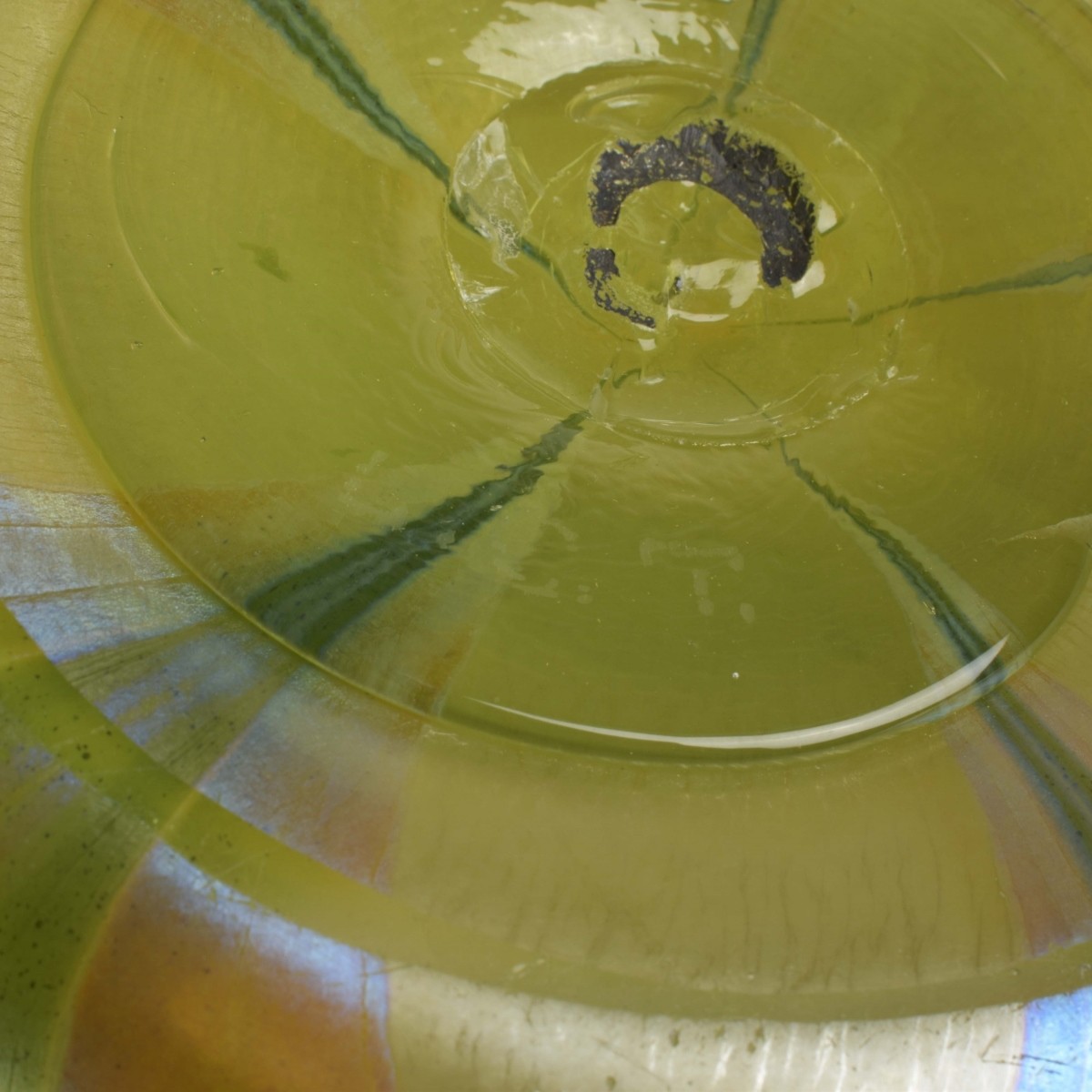 L. C. Tiffany Pulled Feather Glass Vase