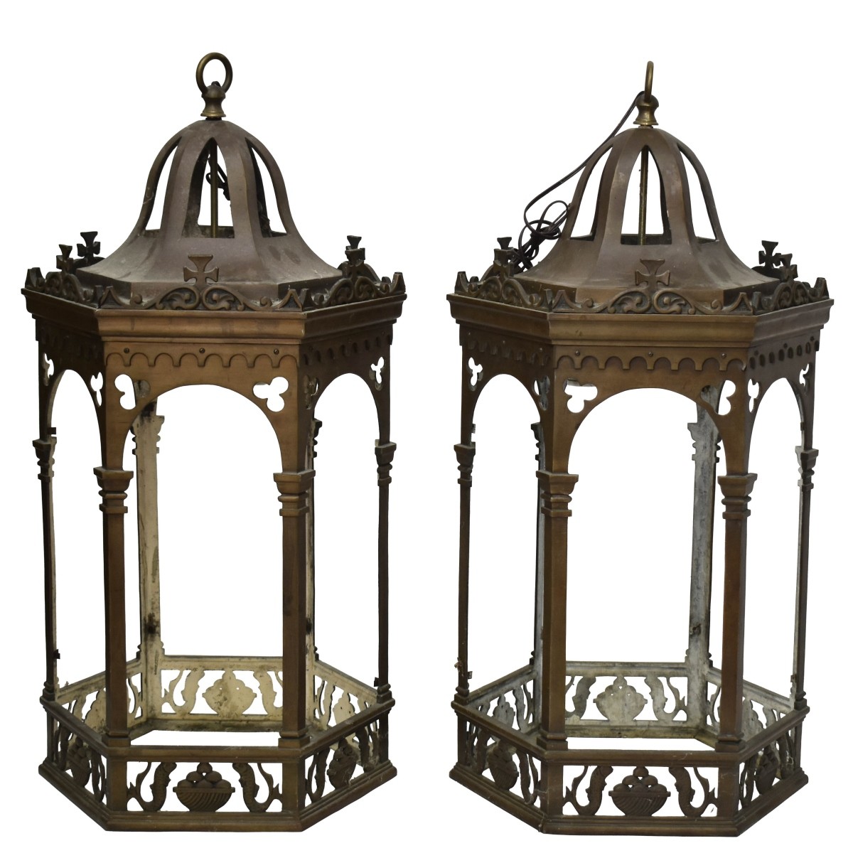Vintage Italian Hanging Lanterns