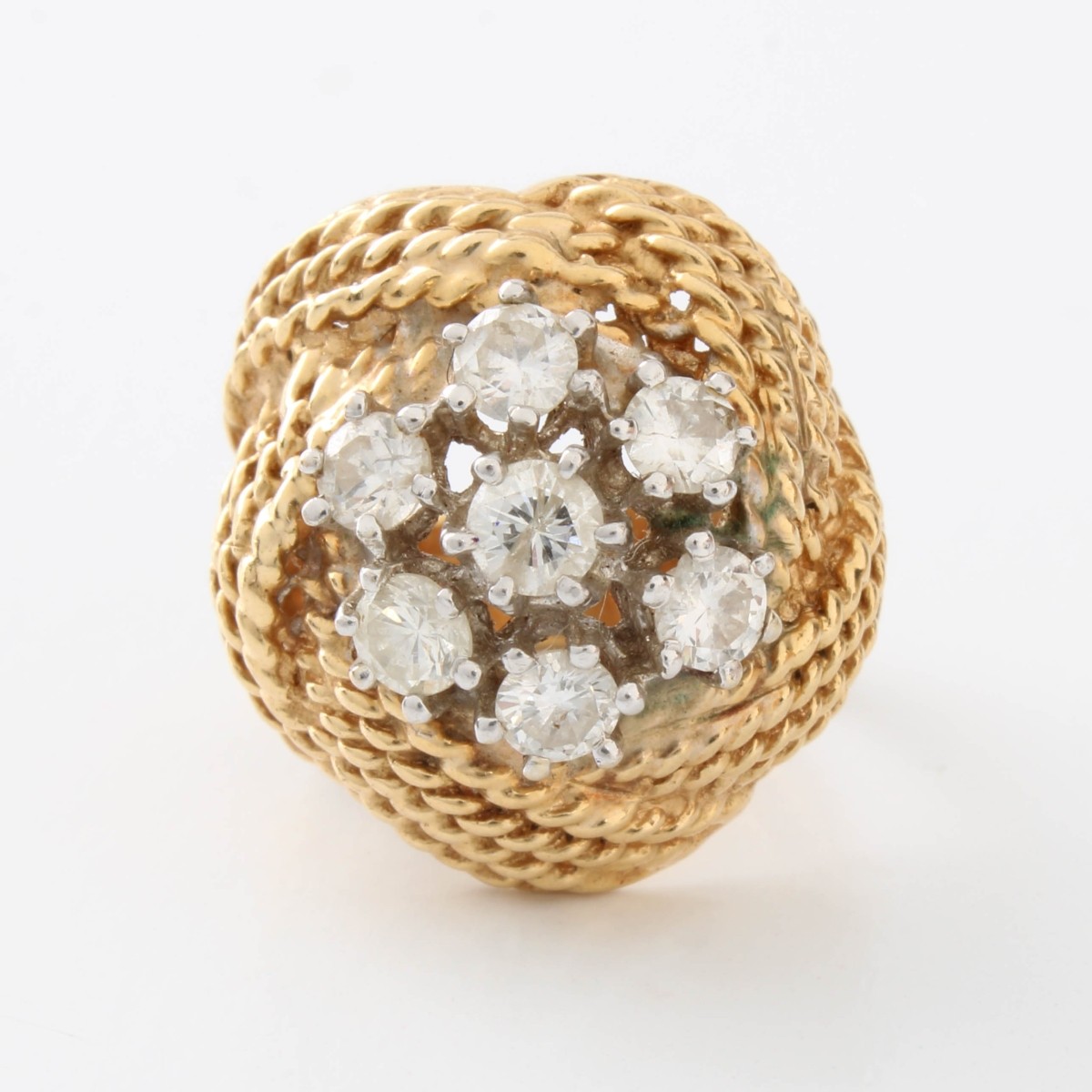 Diamond and 14K Ring