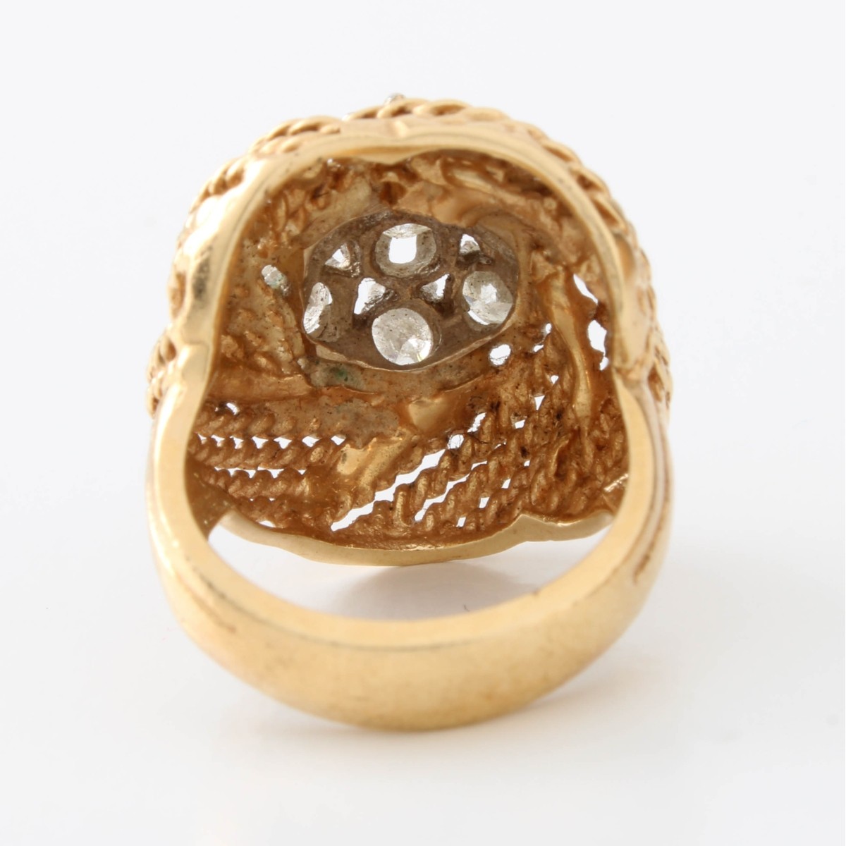 Diamond and 14K Ring