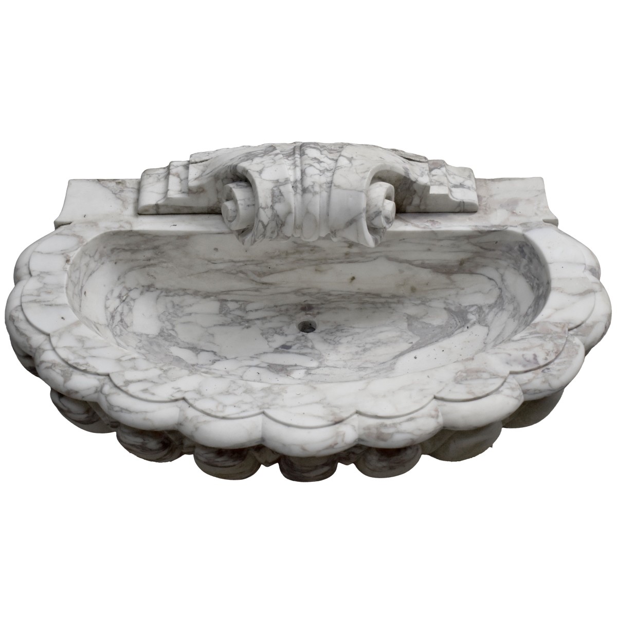 Italian Neo-classical Style Marble Fountain