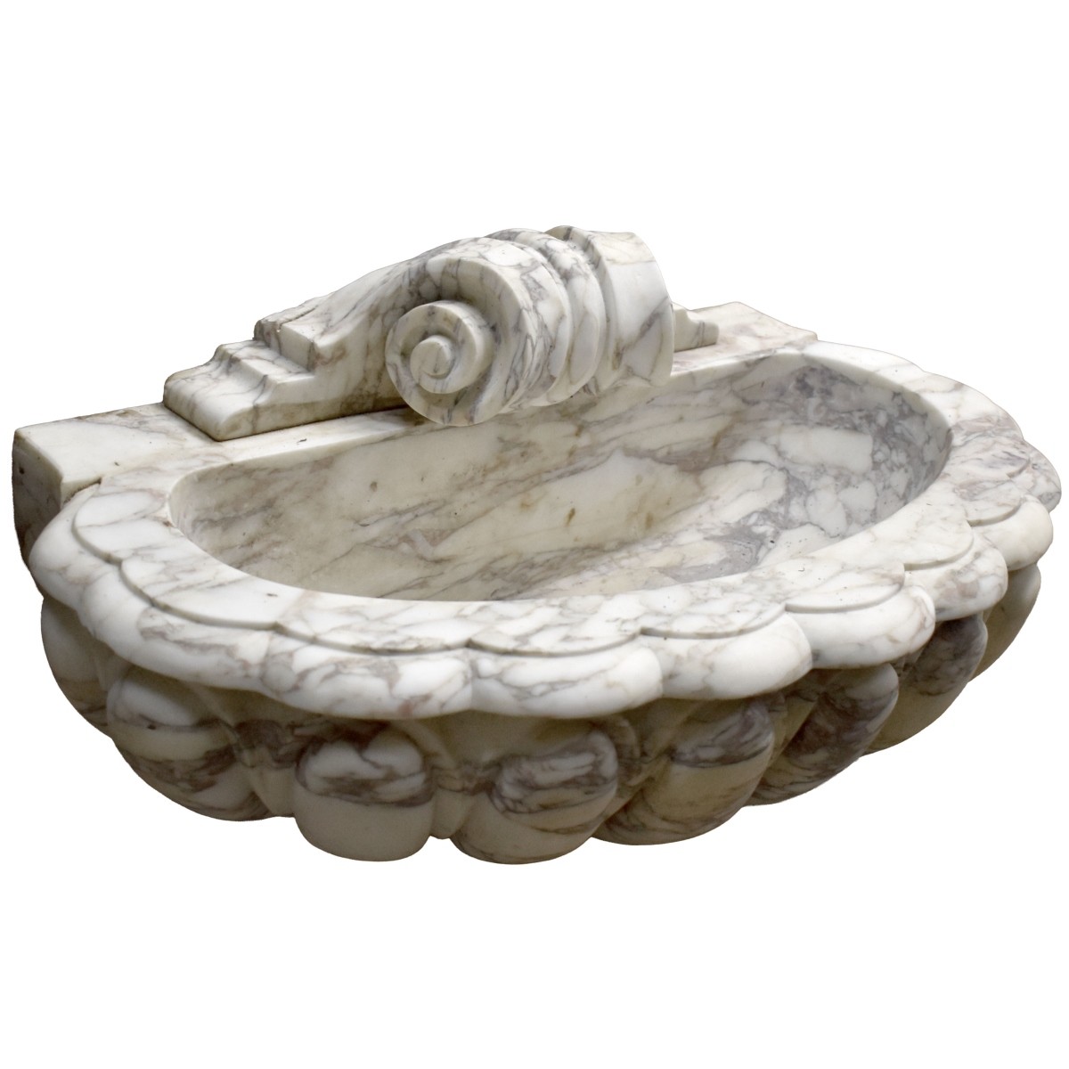 Italian Neo-classical Style Marble Fountain