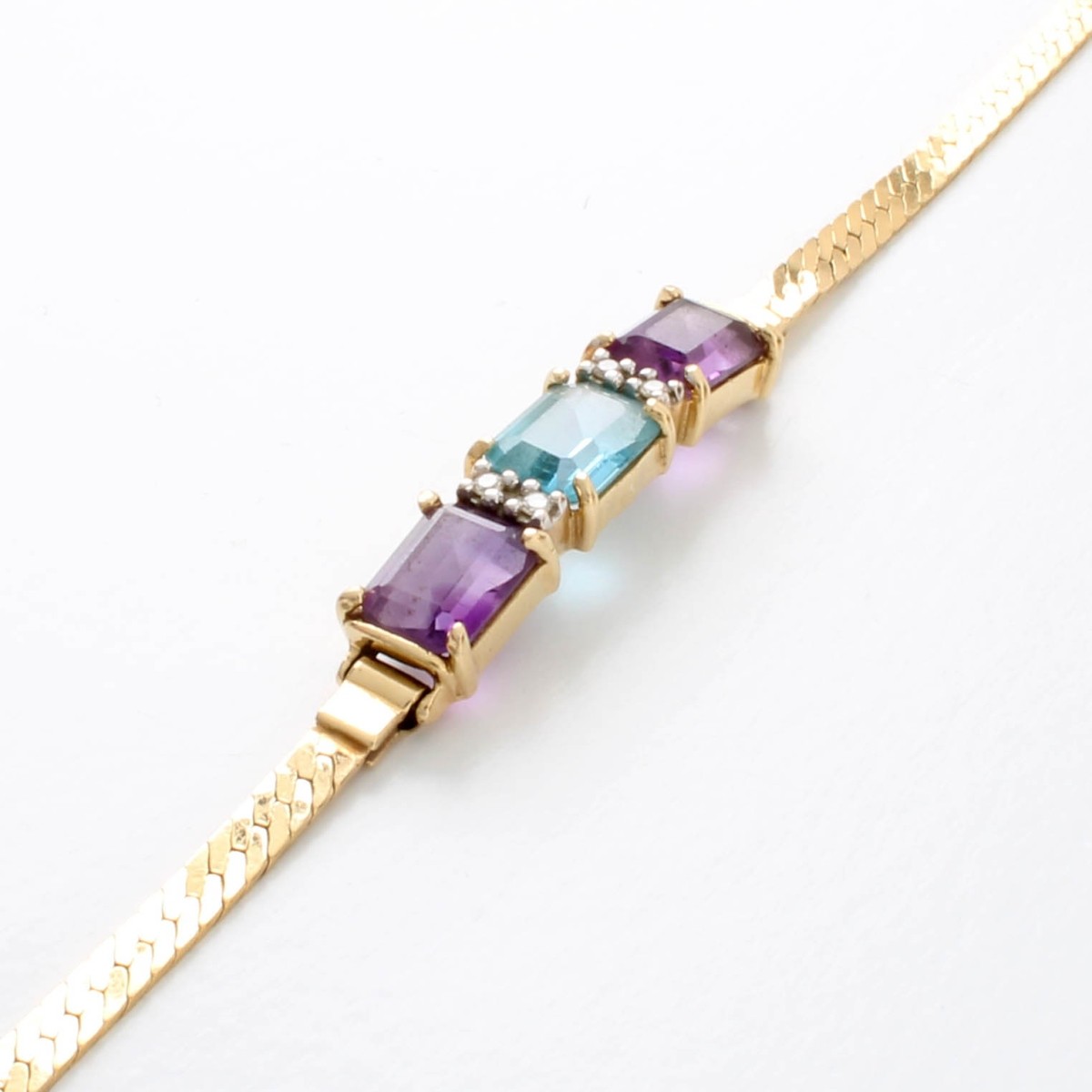 Gemstone and 14K Jewelry Set
