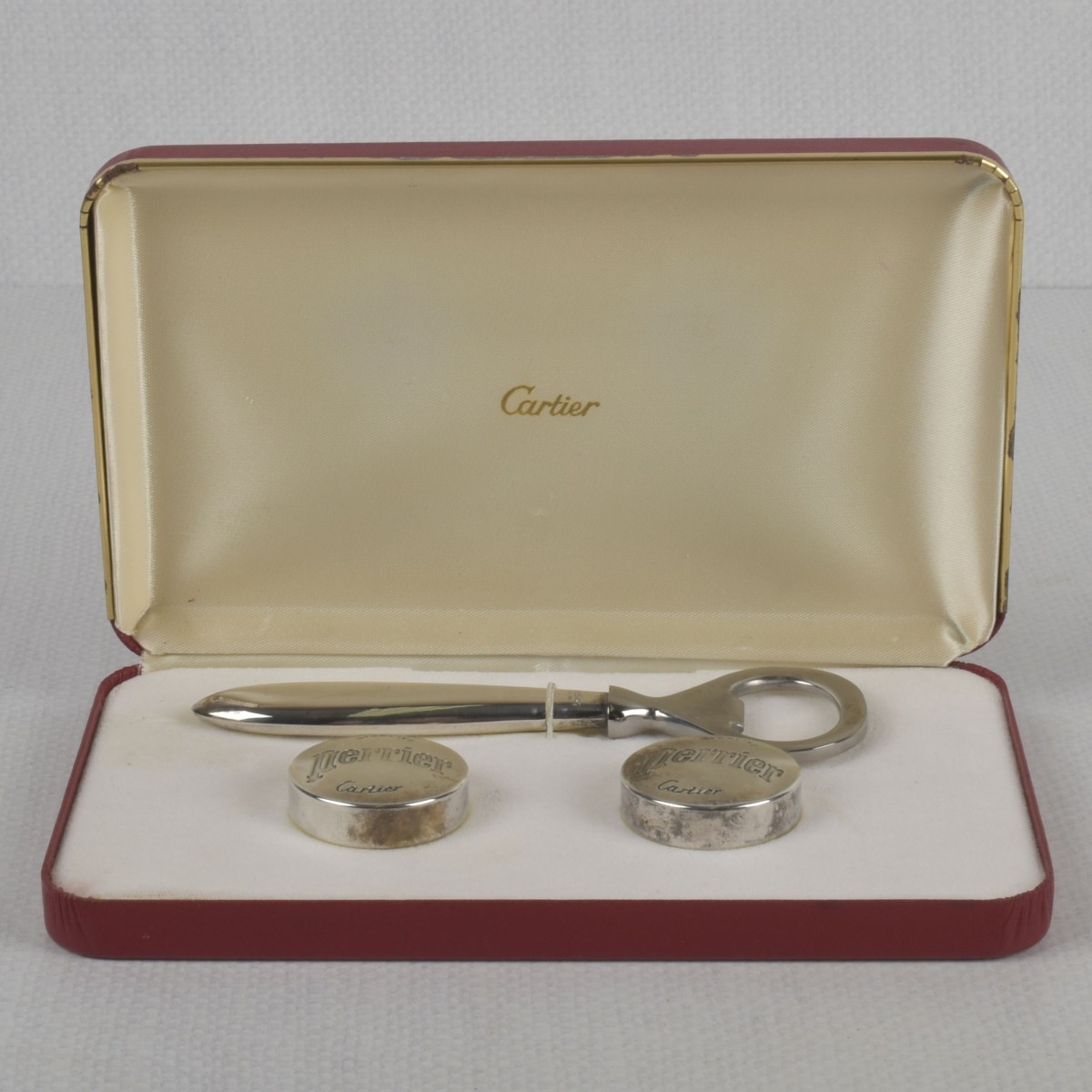 Cartier Bottle Opener and Caps