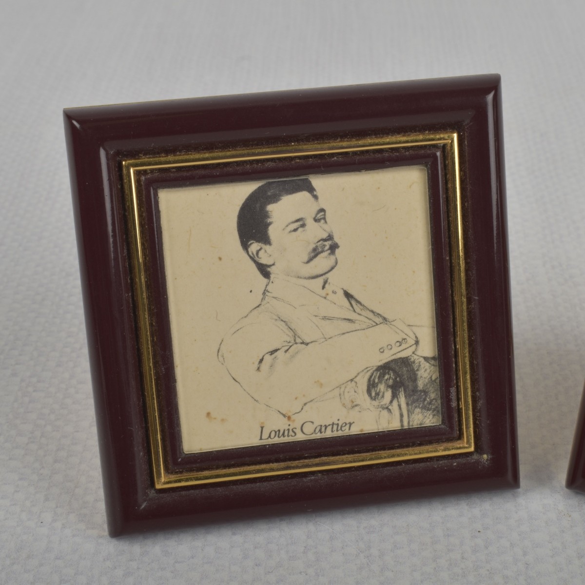 Cartier Travel Clock and Photo Frame