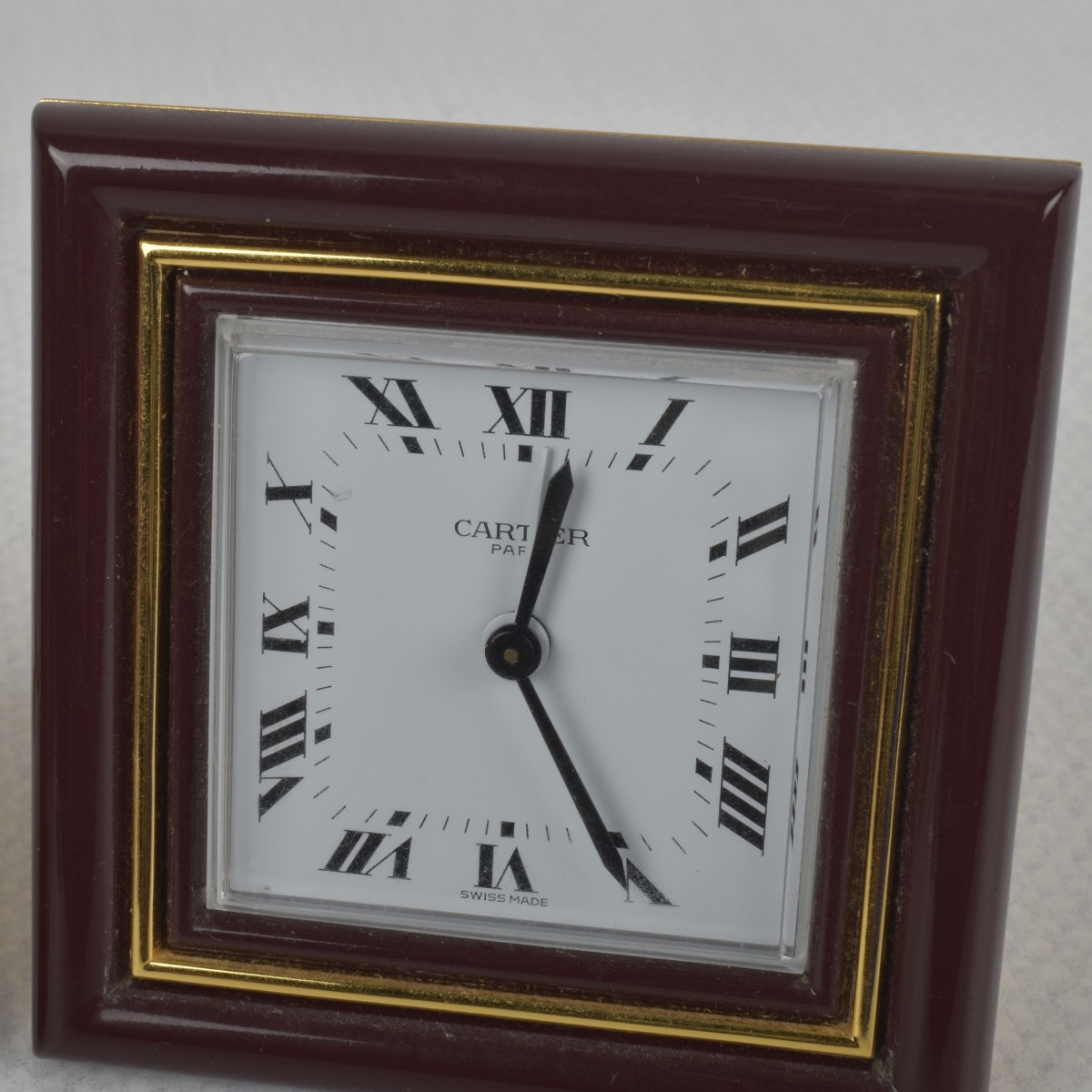Cartier Travel Clock and Photo Frame