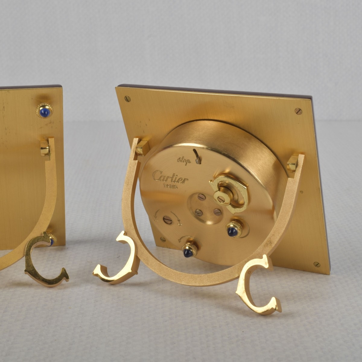 Cartier Travel Clock and Photo Frame