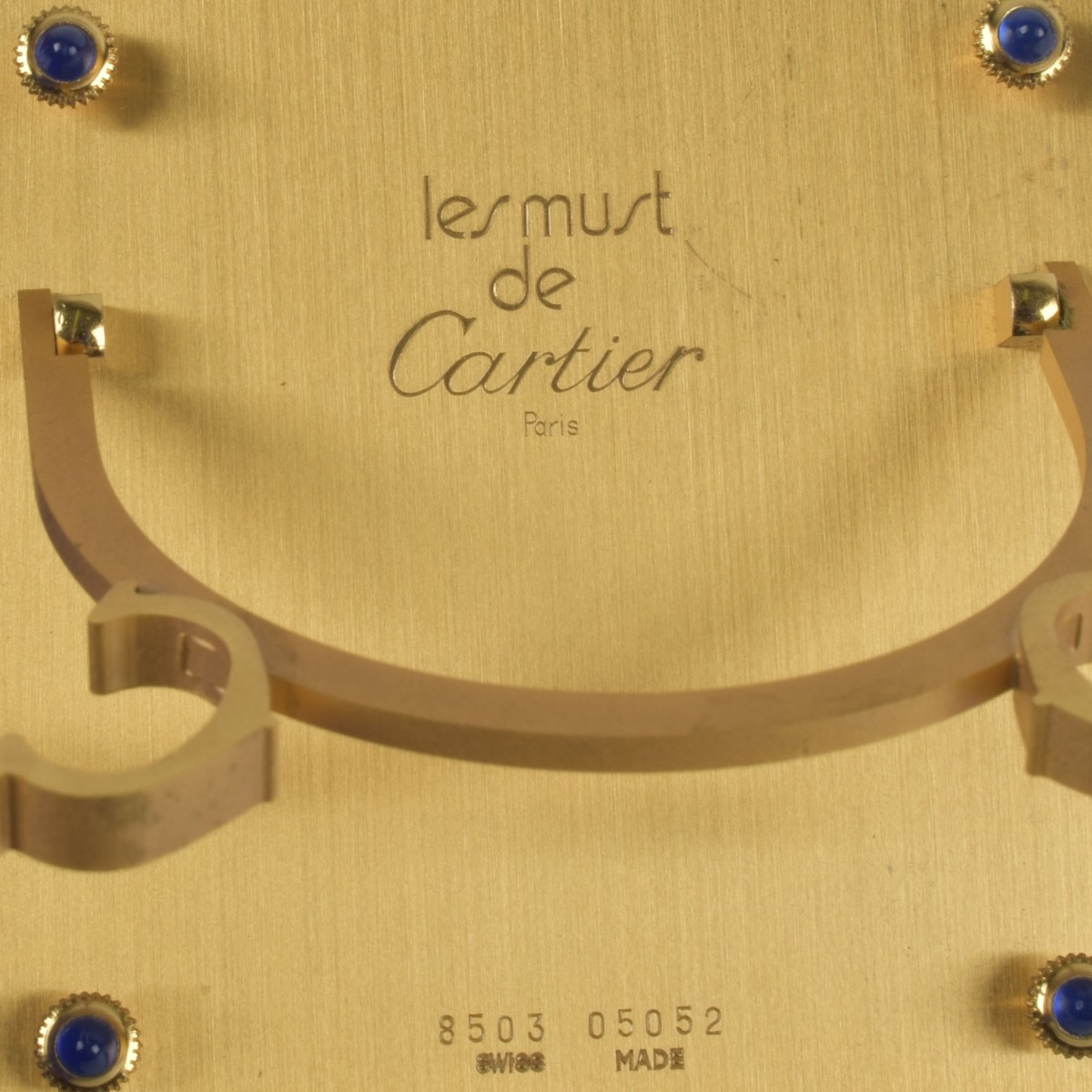 Cartier Travel Clock and Photo Frame