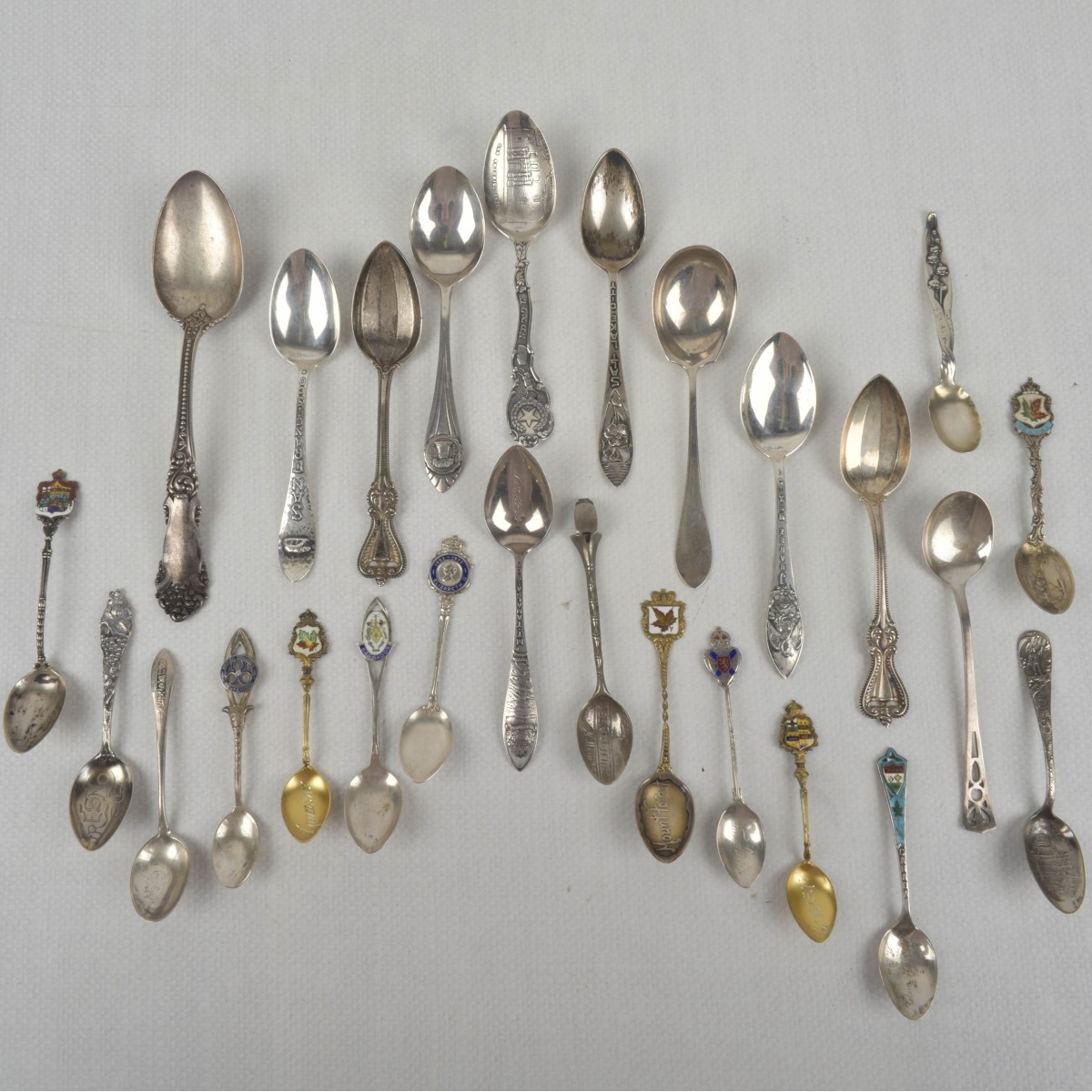 Collection of Sterling Silver Spoons