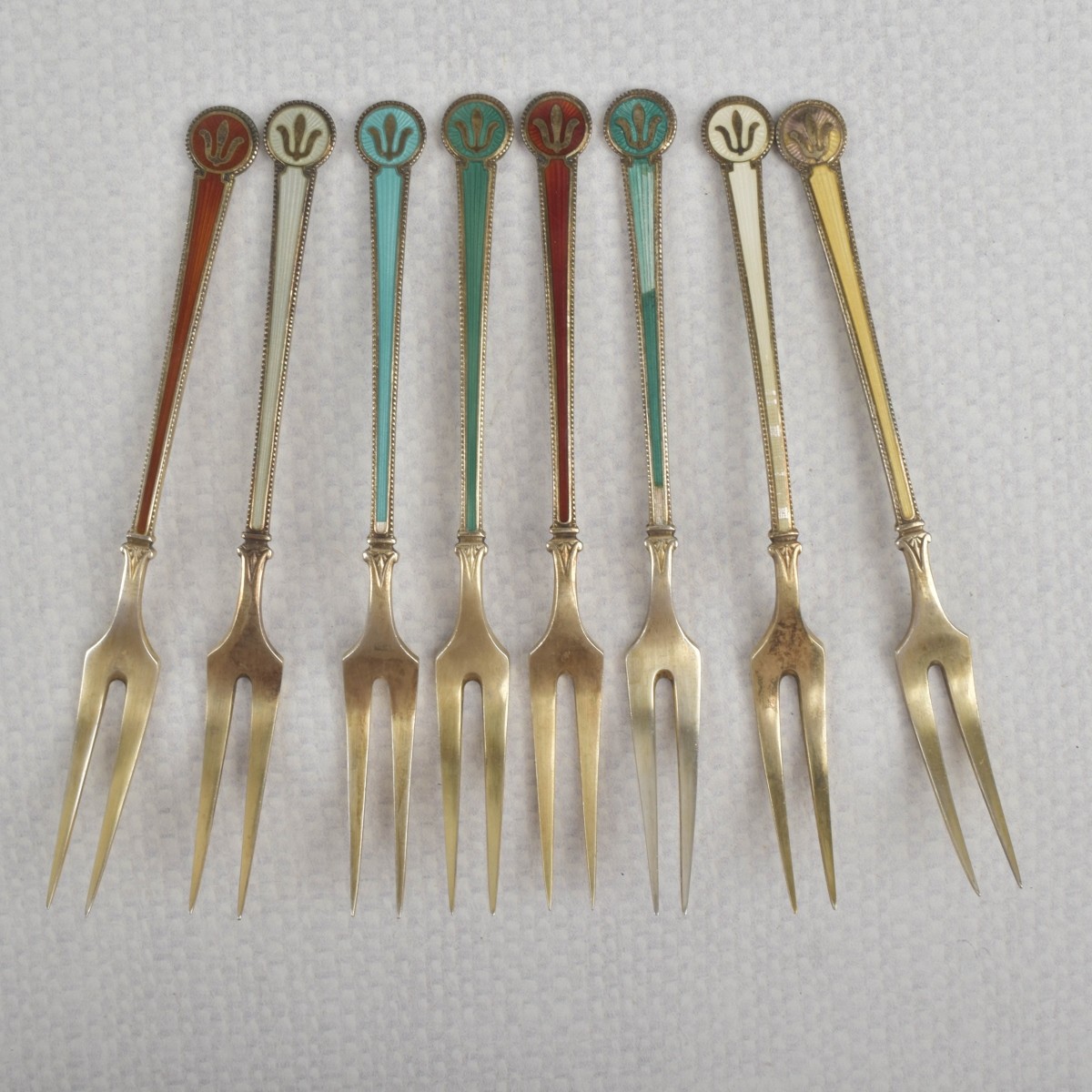 David Anderson Sterling SIlver Forks