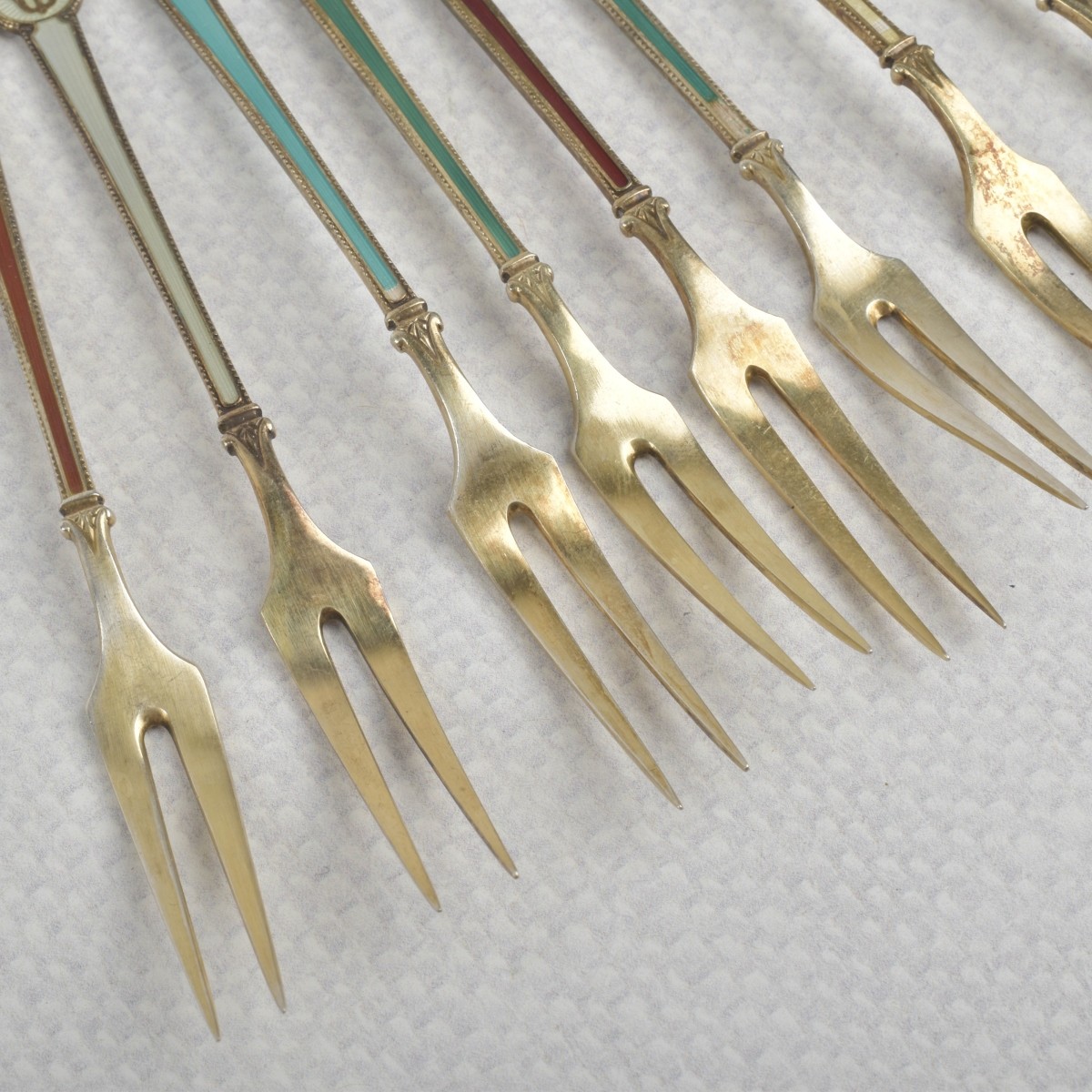David Anderson Sterling SIlver Forks