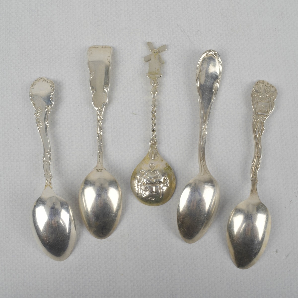 Sterling Silver-800 Silver Spoons
