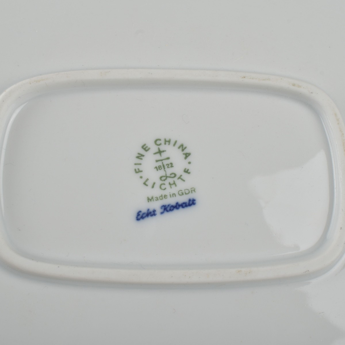 German Lichte "Echt Kobalt" Dessert Service