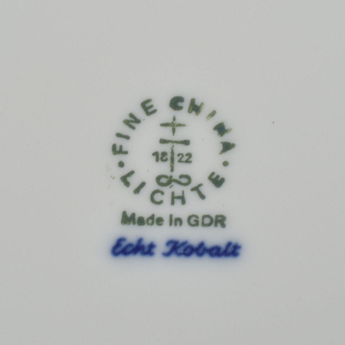 German Lichte "Echt Kobalt" Dinner Service