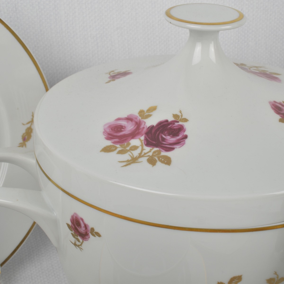 German Lichte "Echt Kobalt" Dinner Service