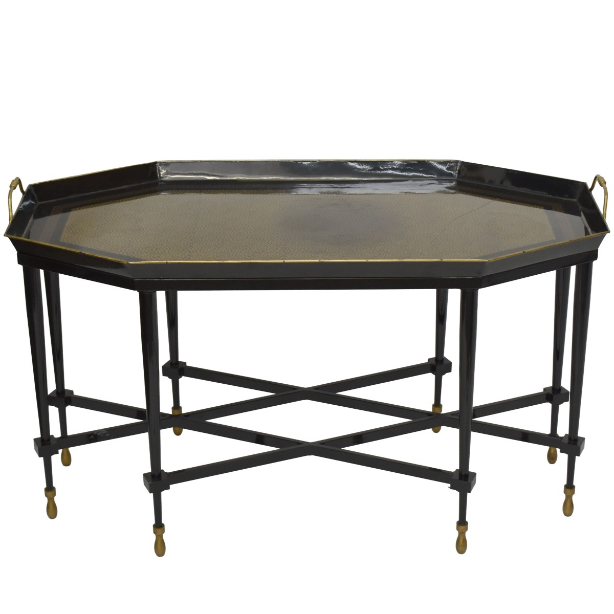 Italian Octagon Tray Table