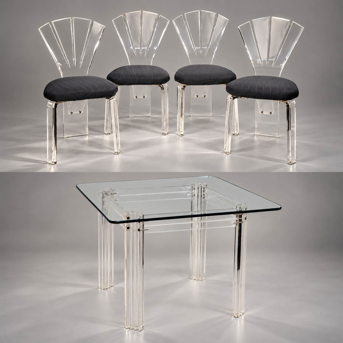 Mid-century Modern Acrylic Dinette