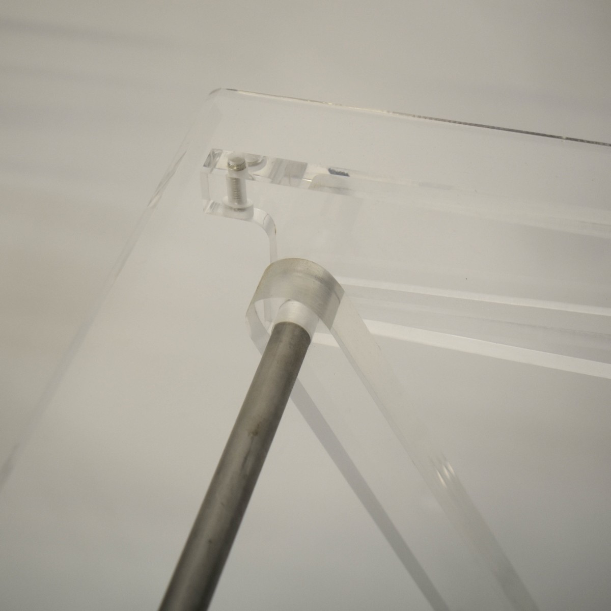 Mid-century Modern Acrylic TV Tables