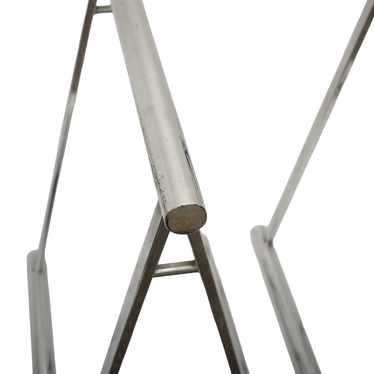 Pair of Chrome Sawhorse Bases