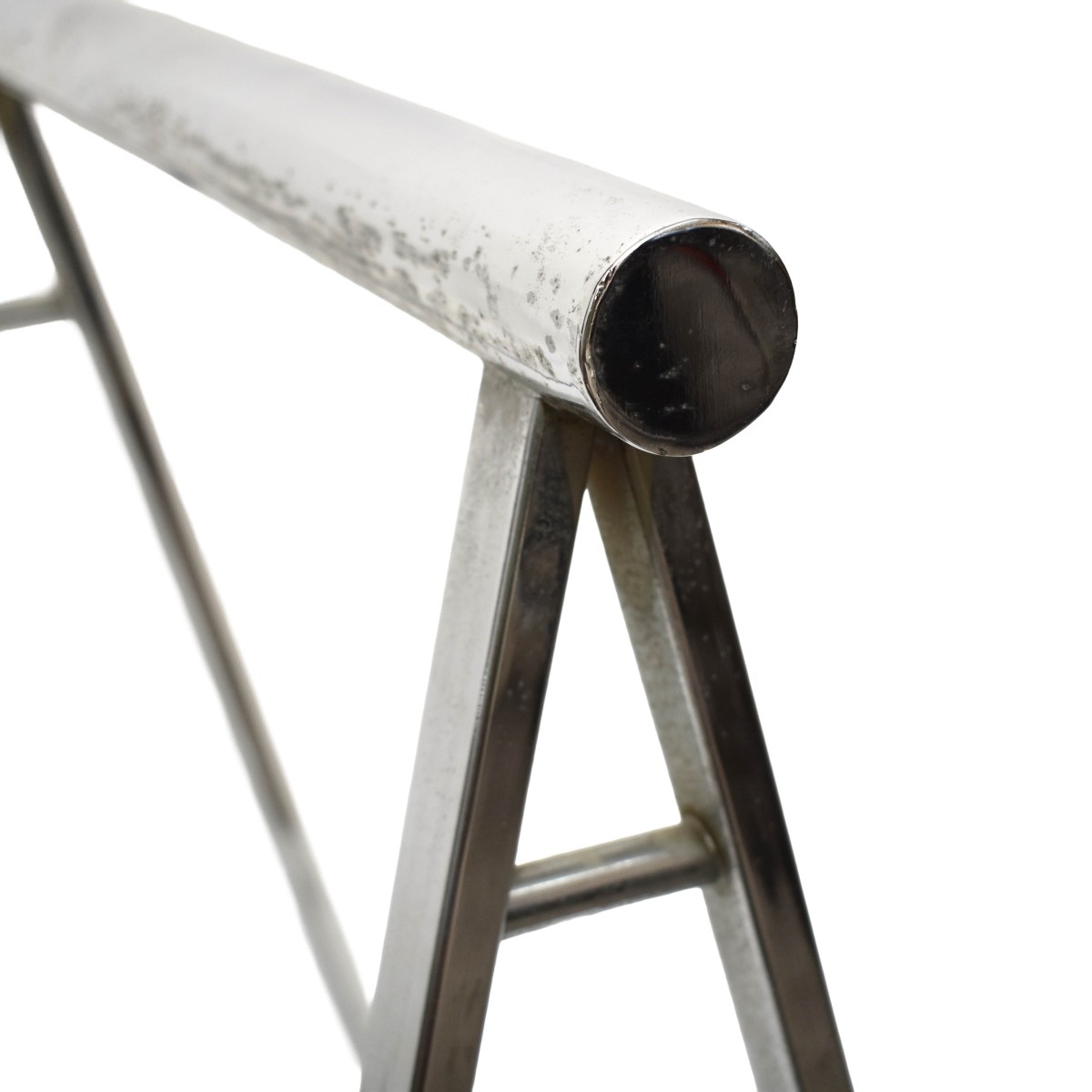 Pair of Chrome Sawhorse Bases