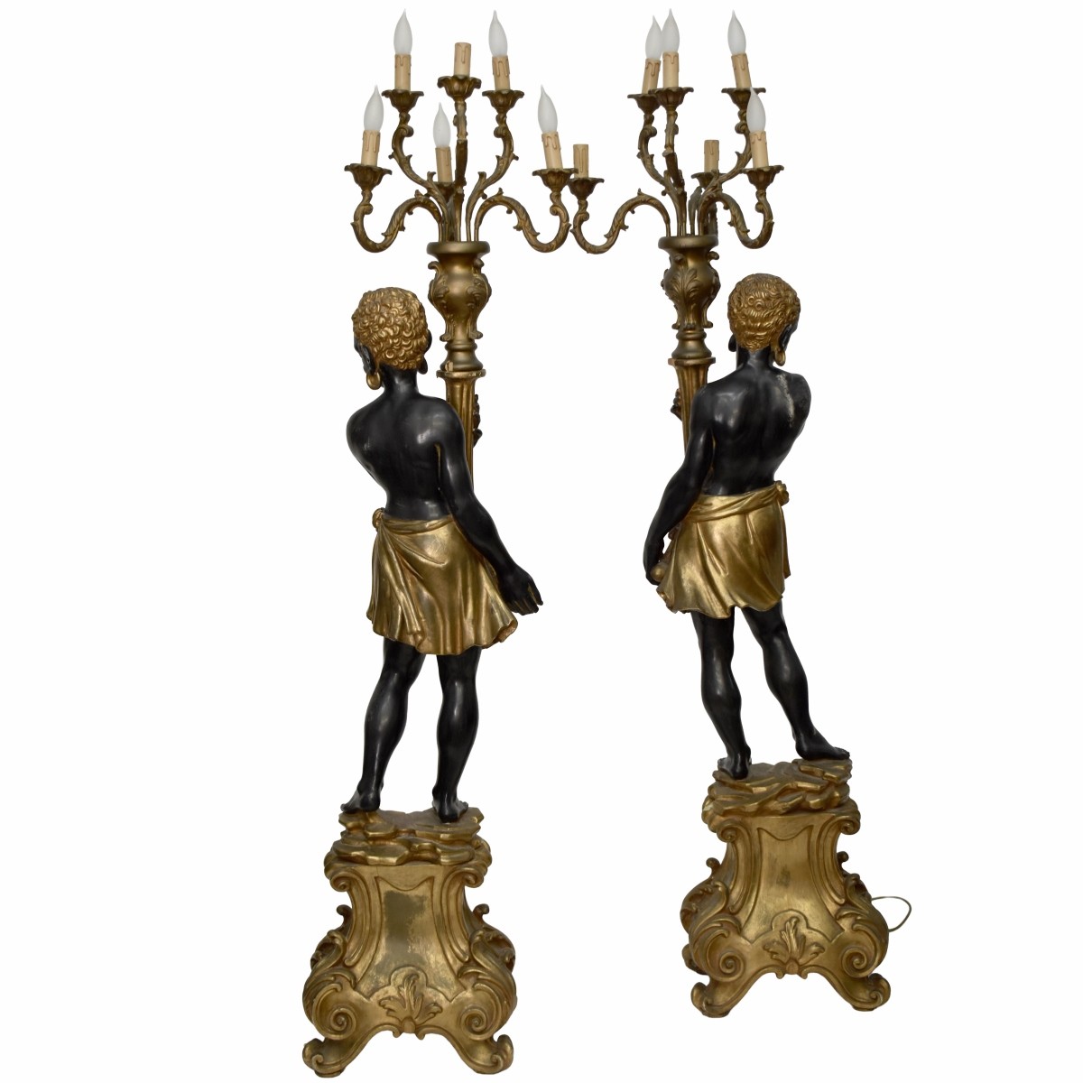 Italian Carved Blackamoors
