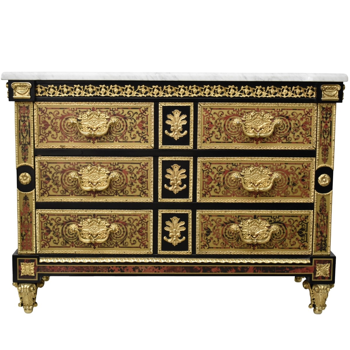 Boulle Style Chest