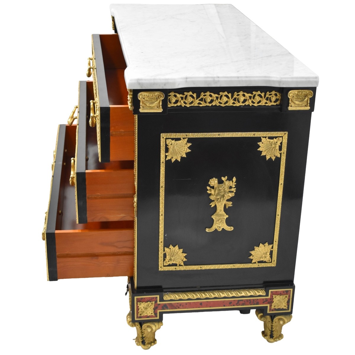 Boulle Style Chest