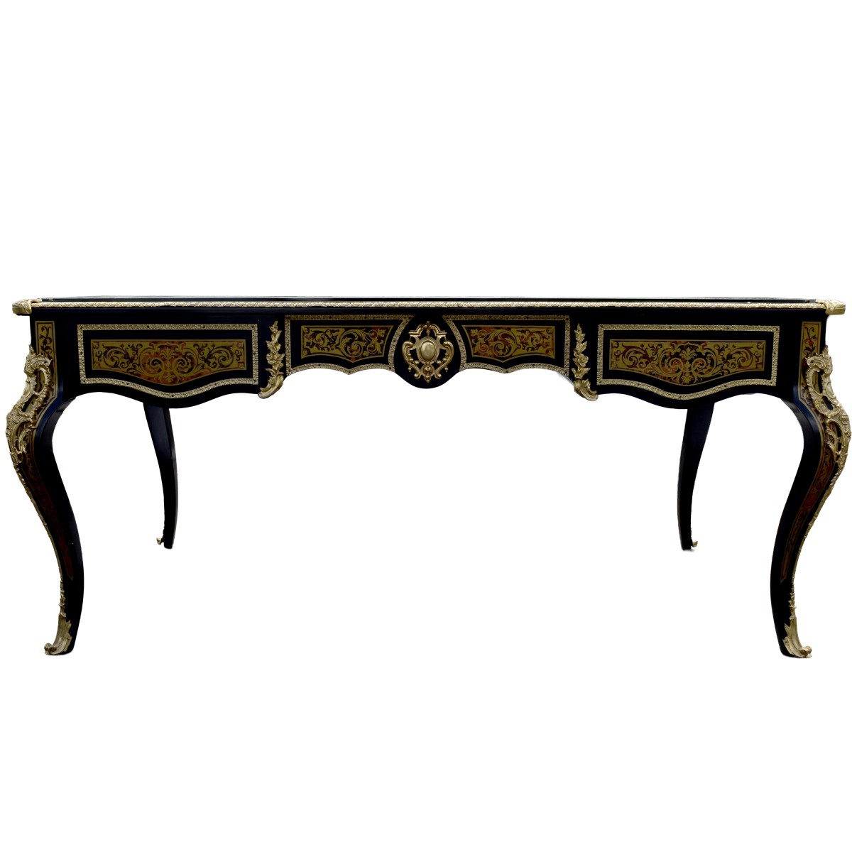 Boulle style Marquetry Desk