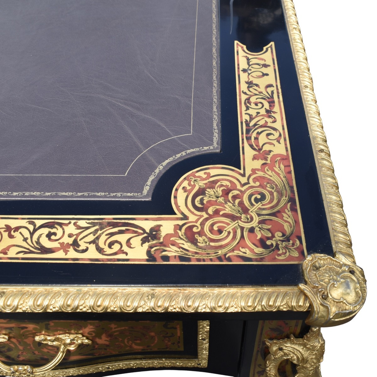 Boulle style Marquetry Desk