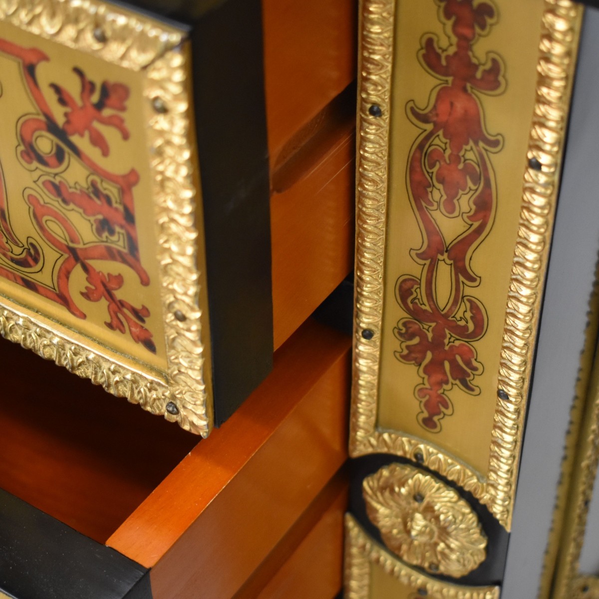 Boulle style End Tables / Nightstands
